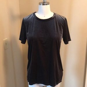 Old navy velvet t shirt